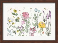 Honeybee Blossoms I Fine Art Print