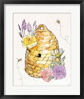 Honeybee Blossoms VII Fine Art Print