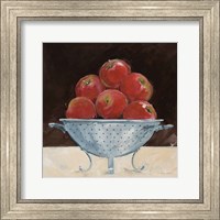 Apples on Brown Fine Art Print
