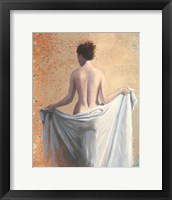 After the Bath Coral Fine Art Print