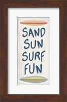 Beach Time V Fun Fine Art Print