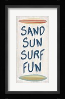 Beach Time V Fun Fine Art Print