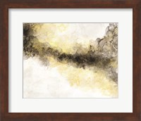 Waves of Gray and Yellow Fine Art Print