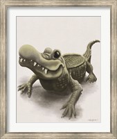 Gabe the Gator Fine Art Print
