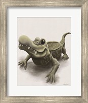 Gabe the Gator Fine Art Print