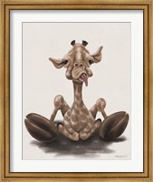 Jeffrey the Giraffe Fine Art Print