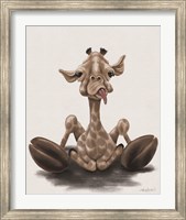 Jeffrey the Giraffe Fine Art Print