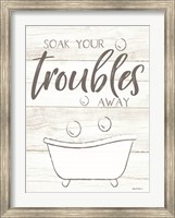 Soak Your Troubles Away Fine Art Print