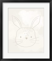 Soft Rabbit Framed Print