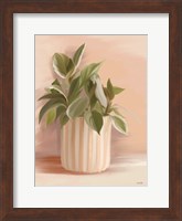 Striped Bohemian Plant I Fine Art Print