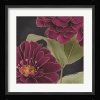 Burgundy Floral 2 Fine Art Print