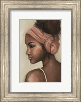 Girl with a Knotted Wrap Fine Art Print