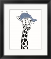 Team Roster Giraffe Framed Print