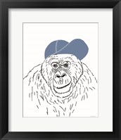 Team Roster Gorilla Framed Print