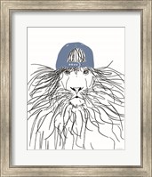 Team Roster Lion Fine Art Print