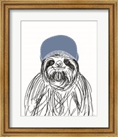Team Roster Sloth Fine Art Print