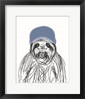 Team Roster Sloth Fine Art Print