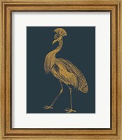 Gilded Crane Fine Art Print