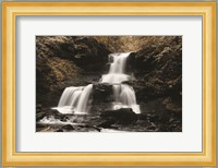 Golden Waterfall II Fine Art Print
