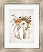 Pumpkin Floral Fine Art Print