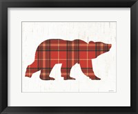 Plaid Bear Fine Art Print