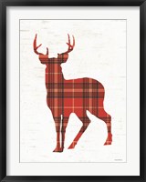 Plaid Deer Fine Art Print