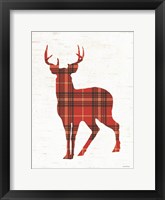 Plaid Deer Fine Art Print