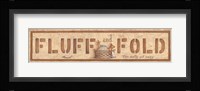 Fluff and Fold Fine Art Print