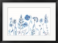 Wildflowers in Blue Fine Art Print