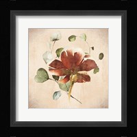 Vintage Floral Embrace Fine Art Print
