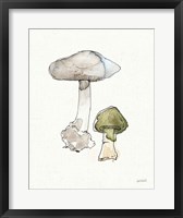 Fresh Farmhouse Mushrooms III Fine Art Print