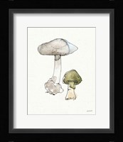 Fresh Farmhouse Mushrooms III Fine Art Print