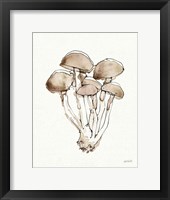 Fresh Farmhouse Mushrooms I Framed Print