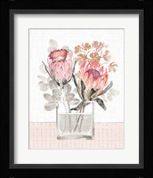Petal Passion IV Soft Boho Framed Print