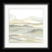 Valleyscape I Green Fine Art Print