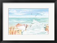 Ocean Breeze I Framed Print