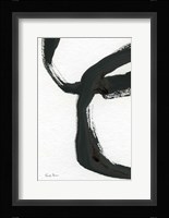 Inky IV Framed Print