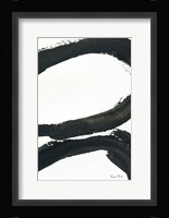 Inky I Framed Print