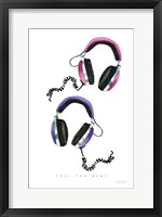 Headphones Love Fine Art Print