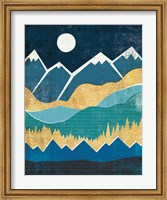 Big Sky and Mountains Fine Art Print
