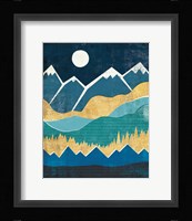Big Sky and Mountains Fine Art Print