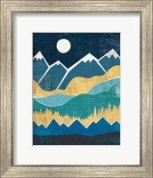 Big Sky and Mountains Fine Art Print