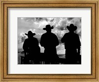 Three Cowboys Fine Art Print