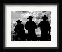 Three Cowboys Fine Art Print