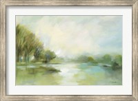 Lakeside Fog Sage Fine Art Print