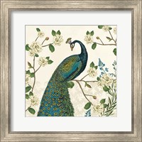 Peacock Arbor I Ivory v2 Fine Art Print