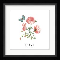 Victorian Garden Bright VII Framed Print