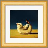 Yoga Chick Bow Pose Fine Art Print