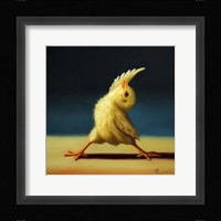 Yoga Chick Reverse Warrior Fine Art Print