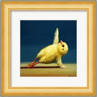 Yoga Chick Side Plank Fine Art Print